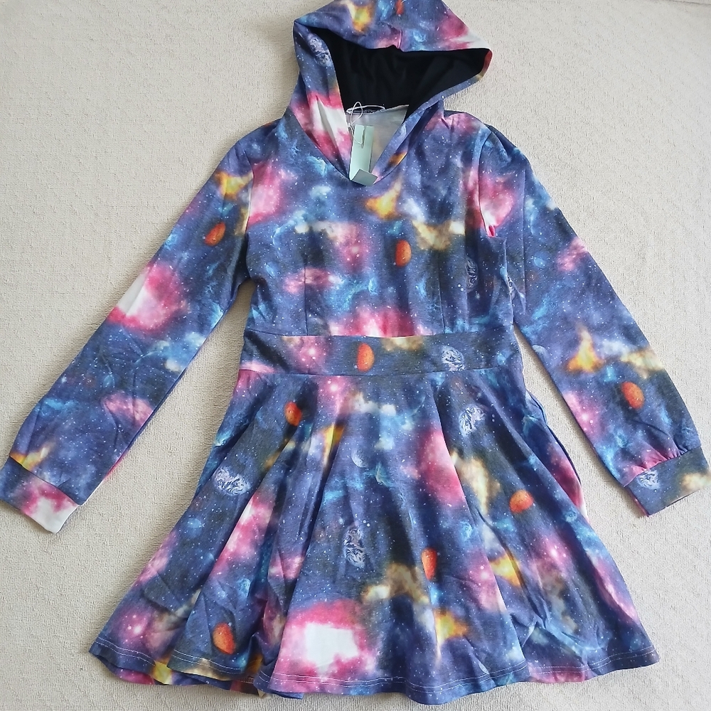 dressfo ♡ galaxy space star dress 10 cosmic celestial whimsigoth y2k alt nerdy